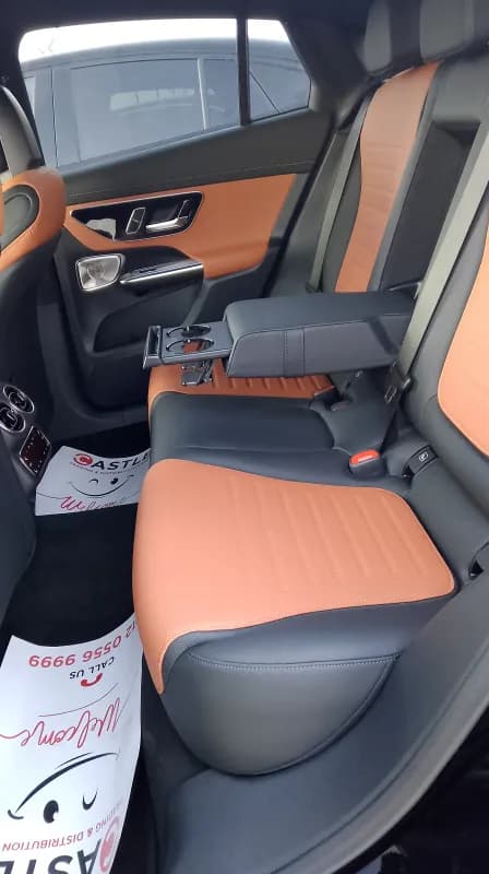مرسيدس بنز GLC 300 2026 كوبيه رمادي قابض مزدوج — جديدة