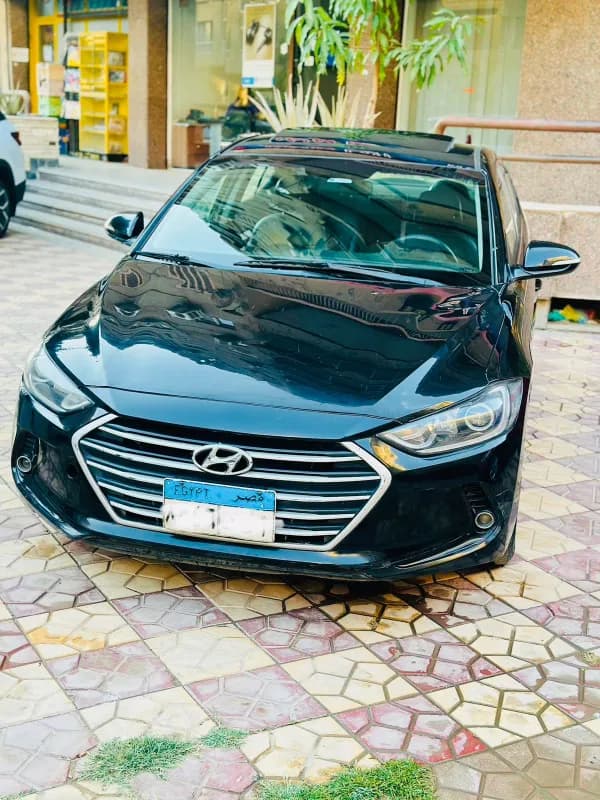 هيونداي إلنترا أي دي 2019 سمارت أسود أوتوماتيك — مستعملة