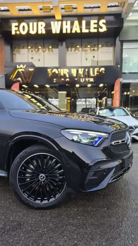 مرسيدس بنز GLC 300 2025 كوبيه أسود أوتوماتيك — جديدة