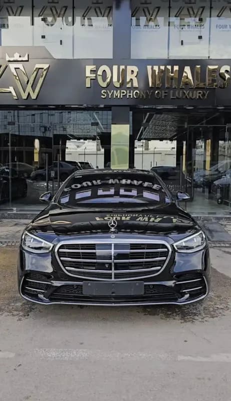 مرسيدس بنز S500 2021 اي ام جي أسود أوتوماتيك — مستعملة
