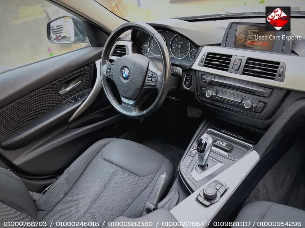 بي ام دبليو 316i 2015 اكسكلوسف رمادي أوتوماتيك — مستعملة