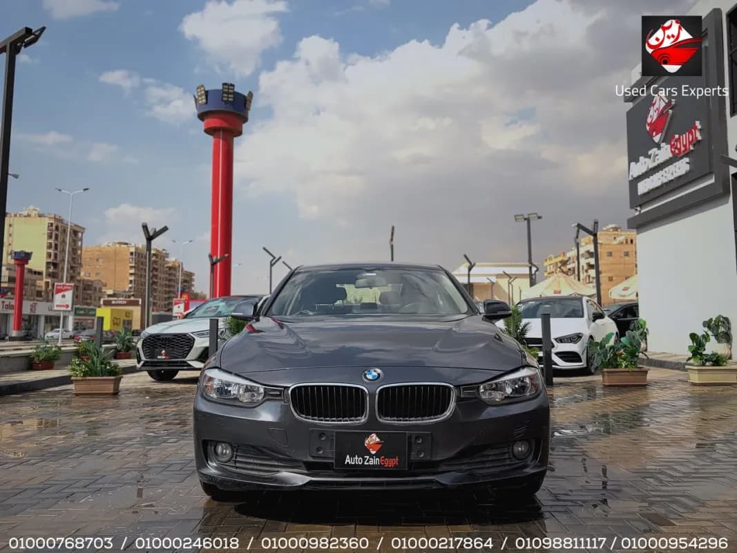 بي ام دبليو 316i 2015 اكسكلوسف رمادي أوتوماتيك — مستعملة