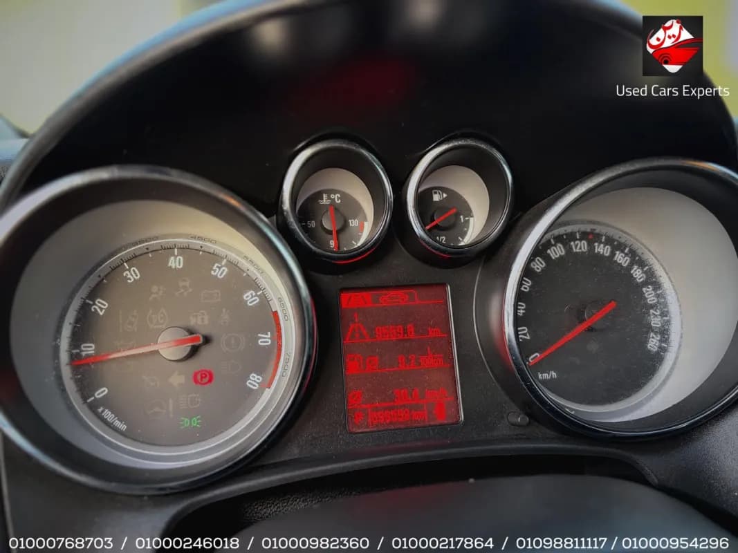 أوبل استرا 2021 هاي لاين تيربو أسود أوتوماتيك — مستعملة