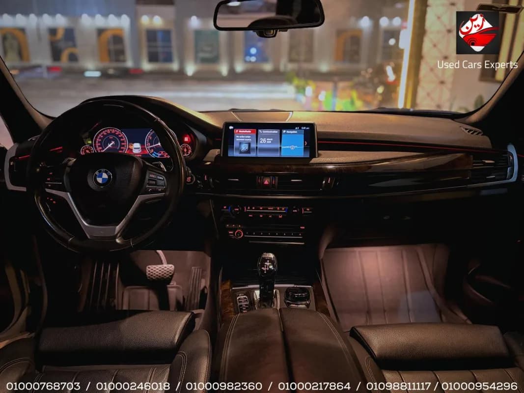 بي ام دبليو X5 2018 ام 50 سبورت باكدج فضي أوتوماتيك — مستعملة
