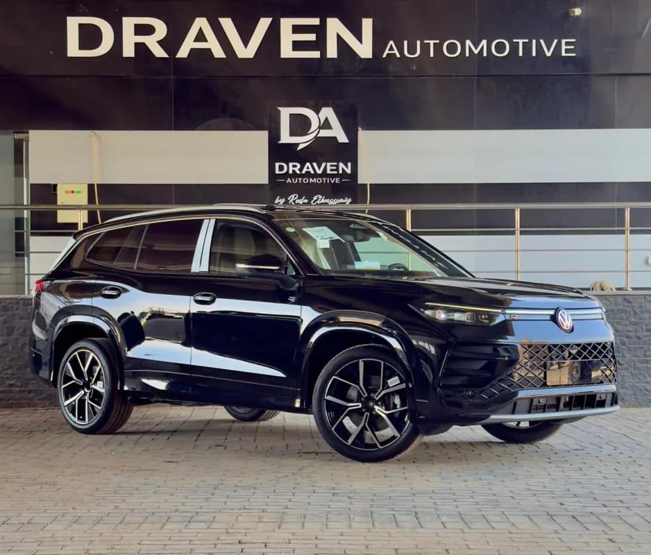 فولكس فاجن Tayron 2026 ار لاين أسود قابض مزدوج — جديدة