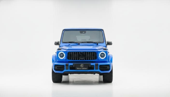 مرسيدس بنز G 63 2023 اي ام جي نايت باكدج أزرق أوتوماتيك — مستعملة