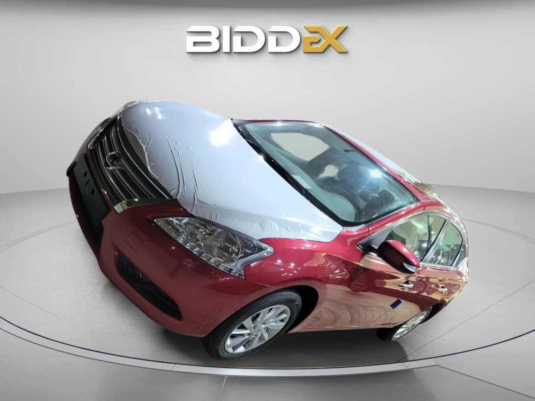 Nissan Sentra 2025 توب لاين أحمر أوتوماتيك — جديدة