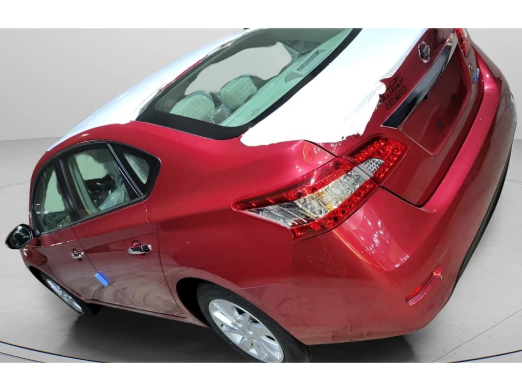 Nissan Sentra 2025 توب لاين أحمر أوتوماتيك — جديدة