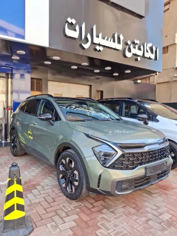 كيا سبورتاج 2022 جي تي لاين أخضر زيتي أوتوماتيك — مستعملة