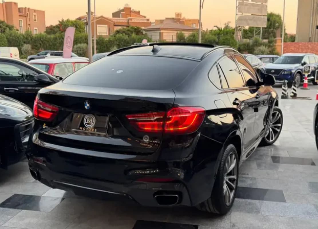 BMW X6 2018 M40i Black Automatic — Used