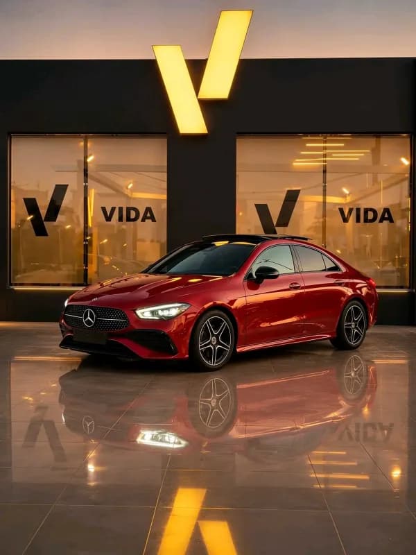 مرسيدس بنز CLA 200 2024 ايه ام جي أحمر أوتوماتيك — جديدة