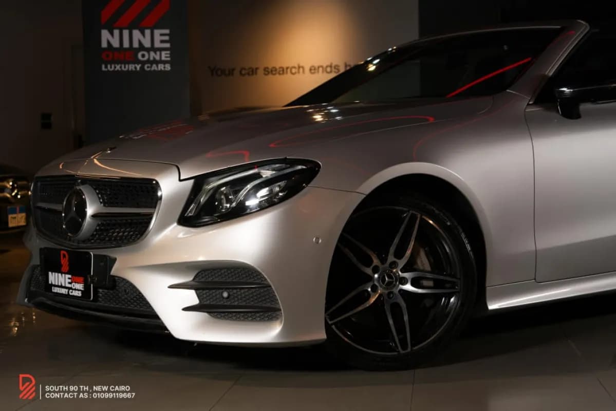 مرسيدس بنز E350 2019 ايه ام جي فضي أوتوماتيك — مستعملة