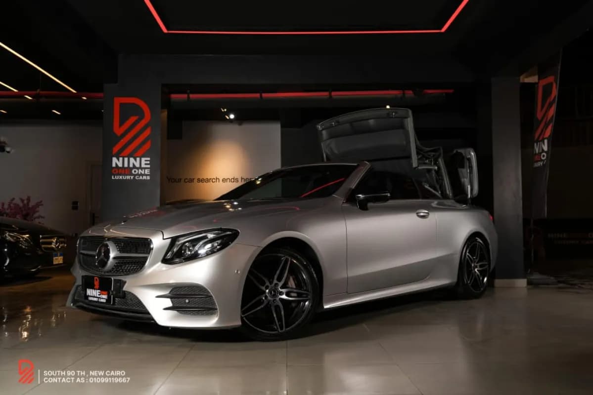 مرسيدس بنز E350 2019 ايه ام جي فضي أوتوماتيك — مستعملة