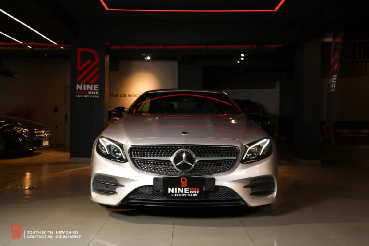 مرسيدس بنز E350 2019 ايه ام جي فضي أوتوماتيك — مستعملة