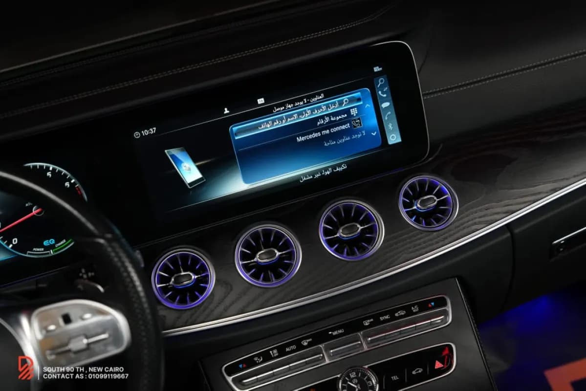 مرسيدس بنز E350 2019 ايه ام جي فضي أوتوماتيك — مستعملة