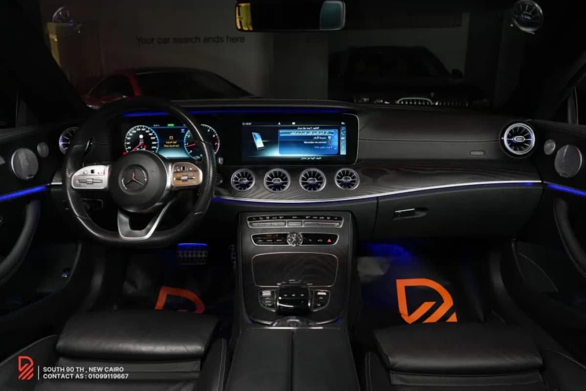 مرسيدس بنز E350 2019 ايه ام جي فضي أوتوماتيك — مستعملة