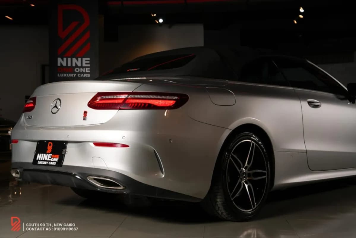 مرسيدس بنز E350 2019 ايه ام جي فضي أوتوماتيك — مستعملة