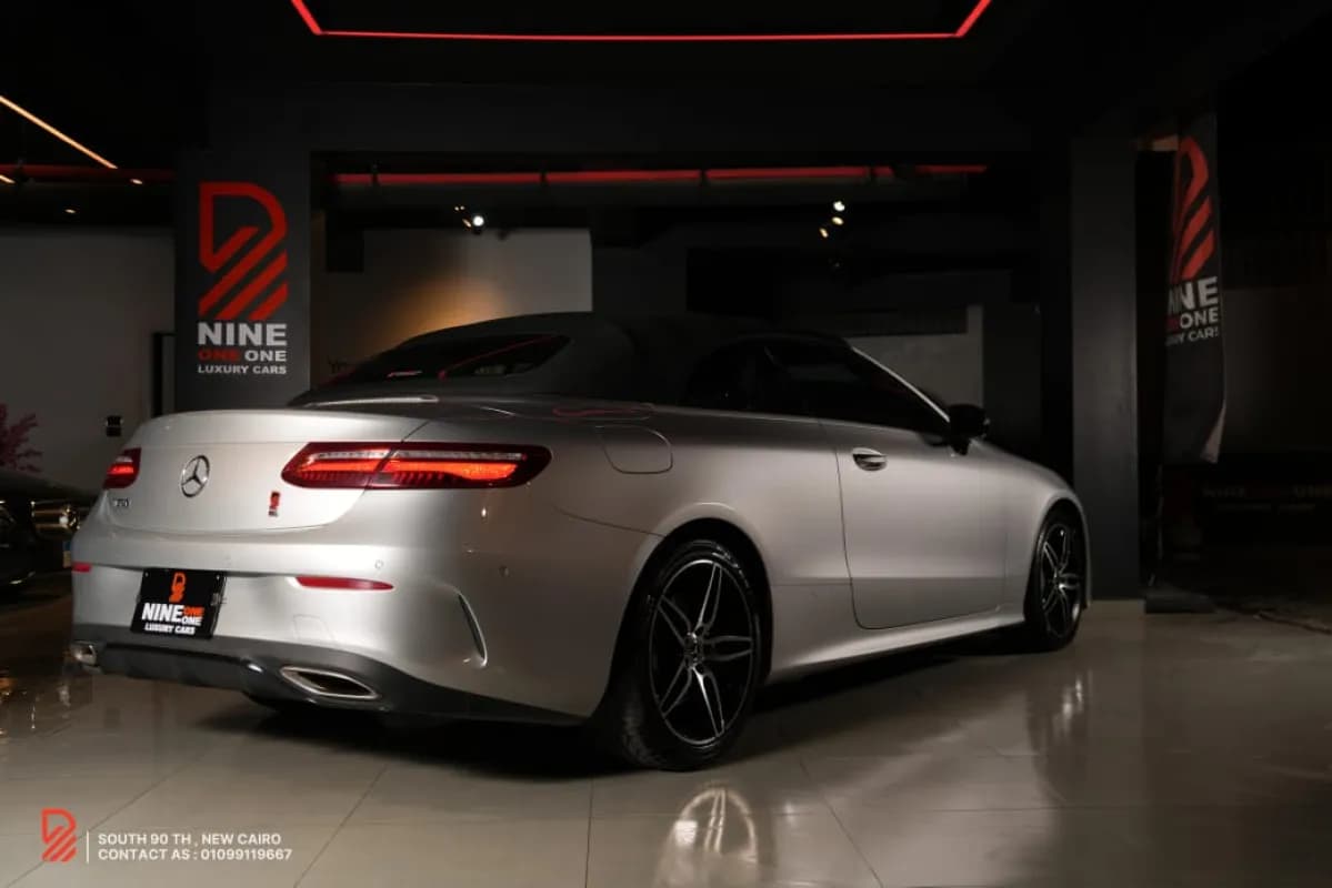 مرسيدس بنز E350 2019 ايه ام جي فضي أوتوماتيك — مستعملة
