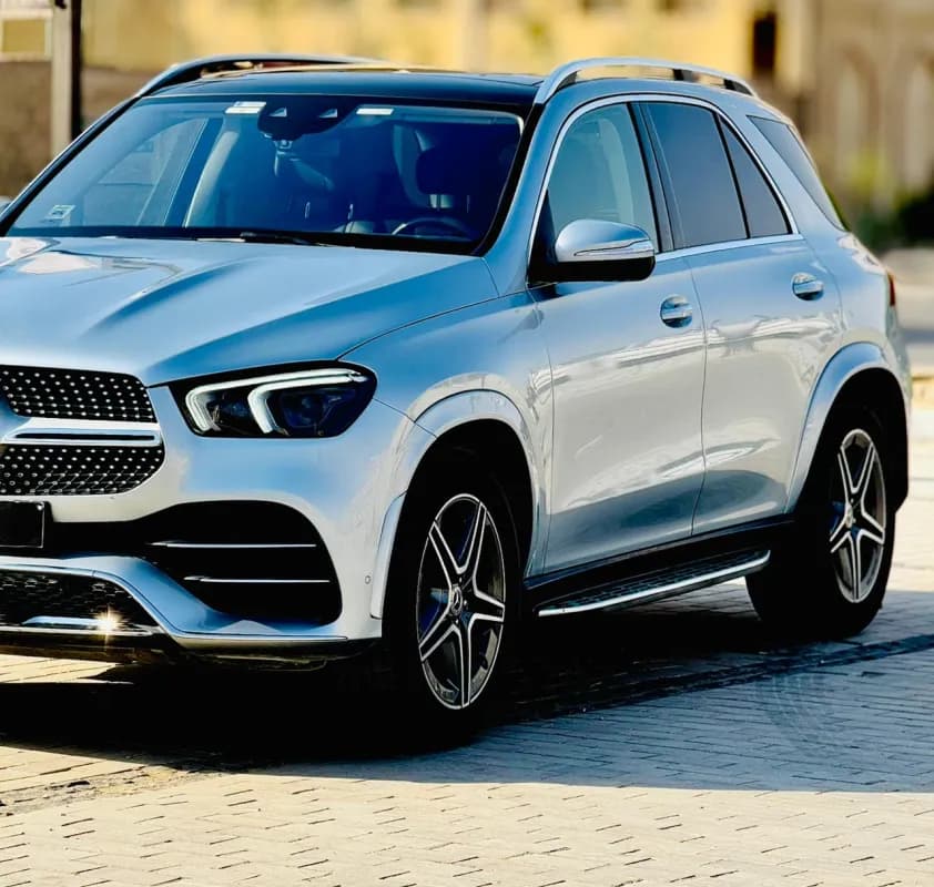 مرسيدس بنز GLE450 2023 ايه ام جي فضي أوتوماتيك — مستعملة
