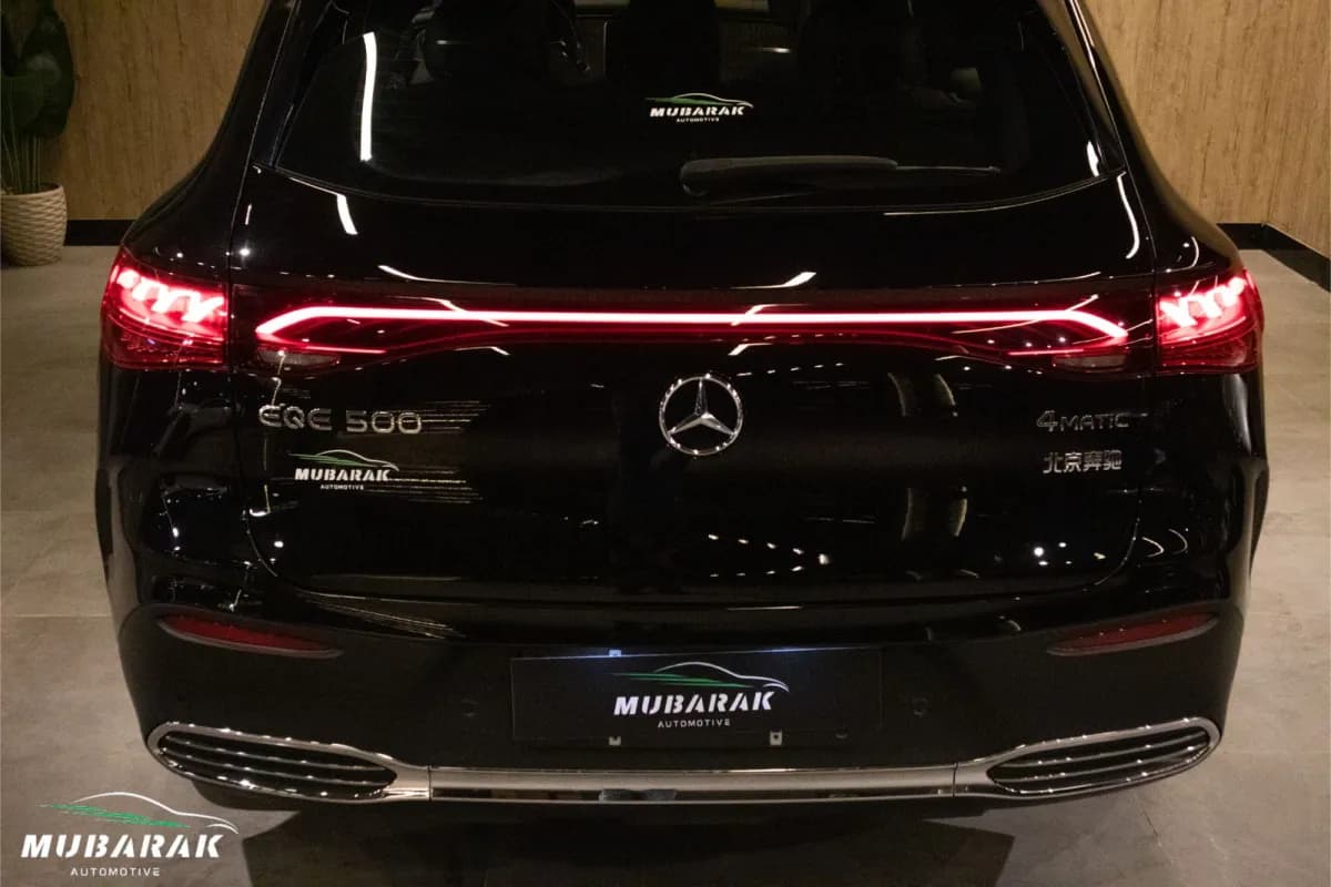 مرسيدس بنز EQE 500 2024 لاكشري أسود أوتوماتيك — جديدة