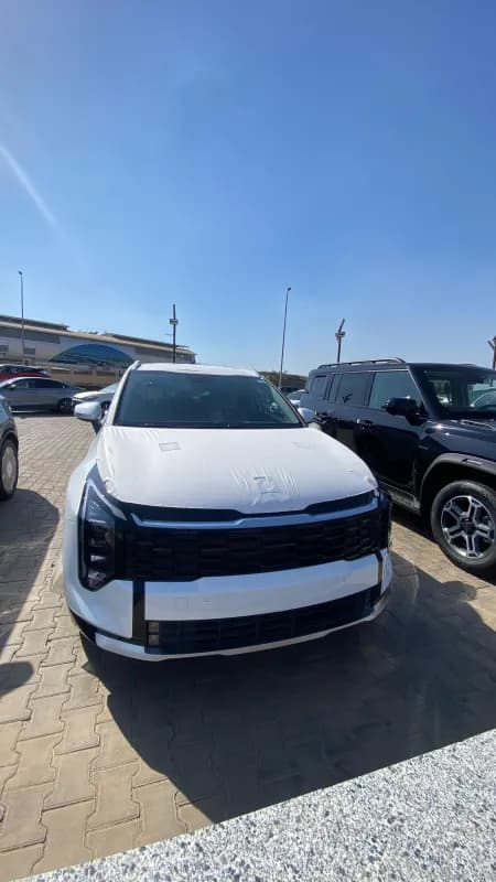 كيا سبورتاج 2027 A/T / EX 2026 أبيض قابض مزدوج — جديدة