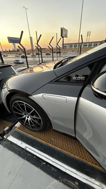 مرسيدس بنز EQS 2023 580 رمادي أوتوماتيك — جديدة