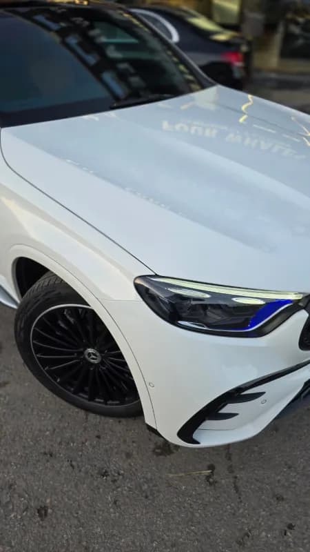 مرسيدس بنز GLC 300 2024 اي ام جي كوبيه أبيض أوتوماتيك — جديدة