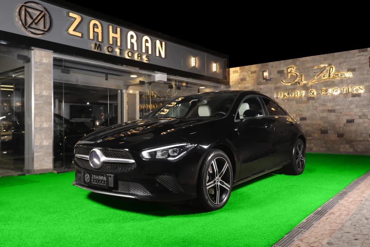 مرسيدس بنز CLA 200 2022 ايه ام جي أسود أوتوماتيك — مستعملة