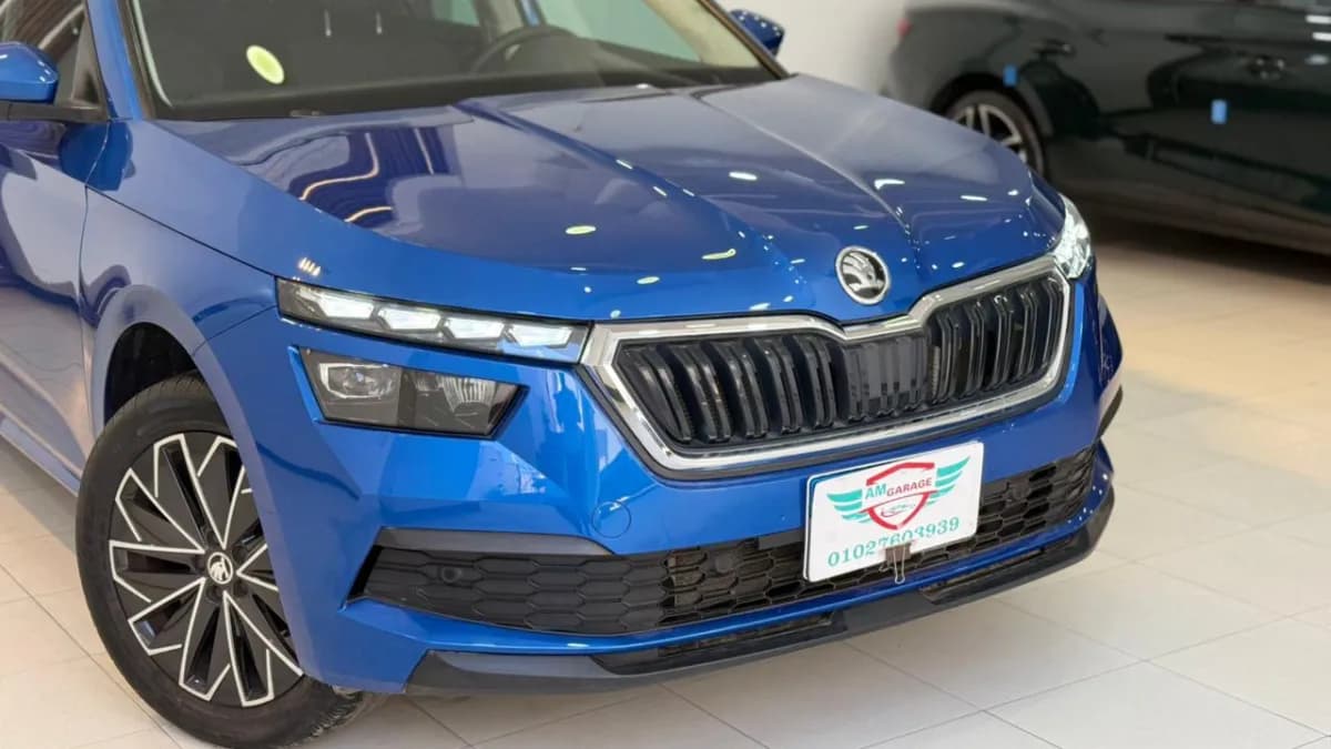 سكودا كاميك 2021 ستايل أزرق أوتوماتيك — مستعملة