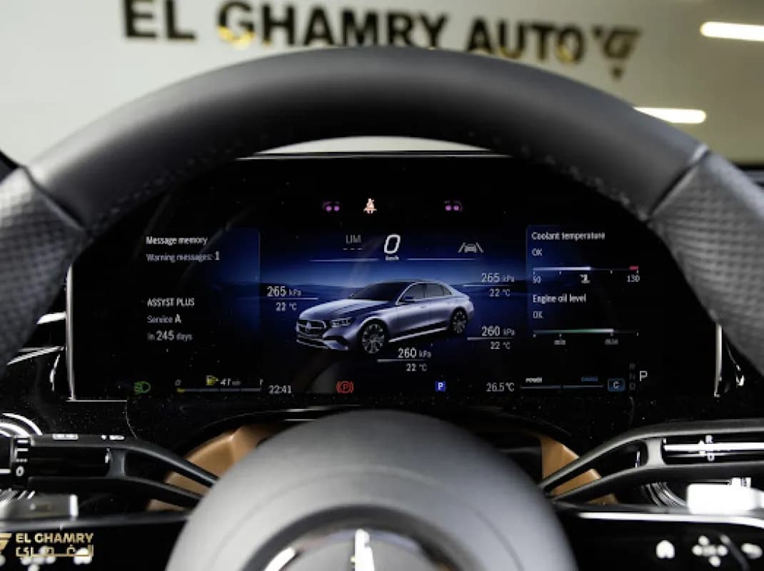 مرسيدس بنز E200 2026 بريميوم بلس أسود أوتوماتيك — جديدة