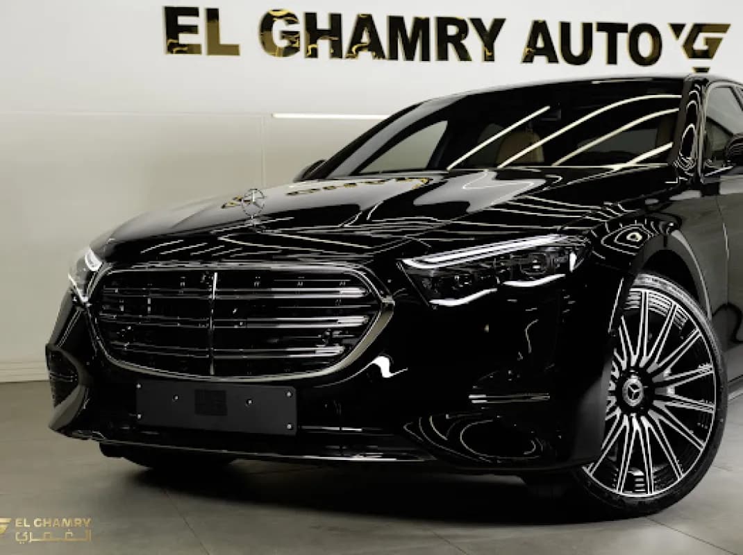 مرسيدس بنز E200 2026 اكسكلوسيف أسود أوتوماتيك — جديدة