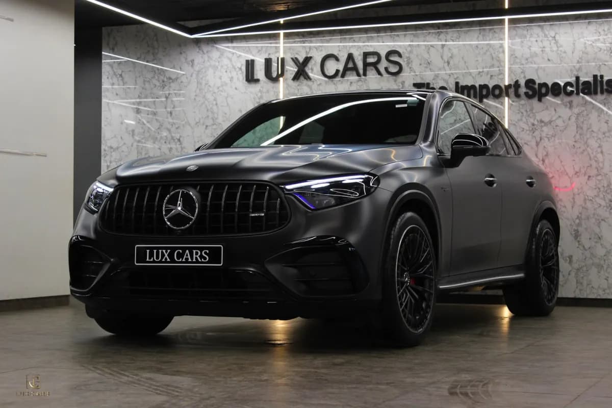 مرسيدس بنز GLC 43 2026 اي ام جي كوبيه رمادي أوتوماتيك — جديدة