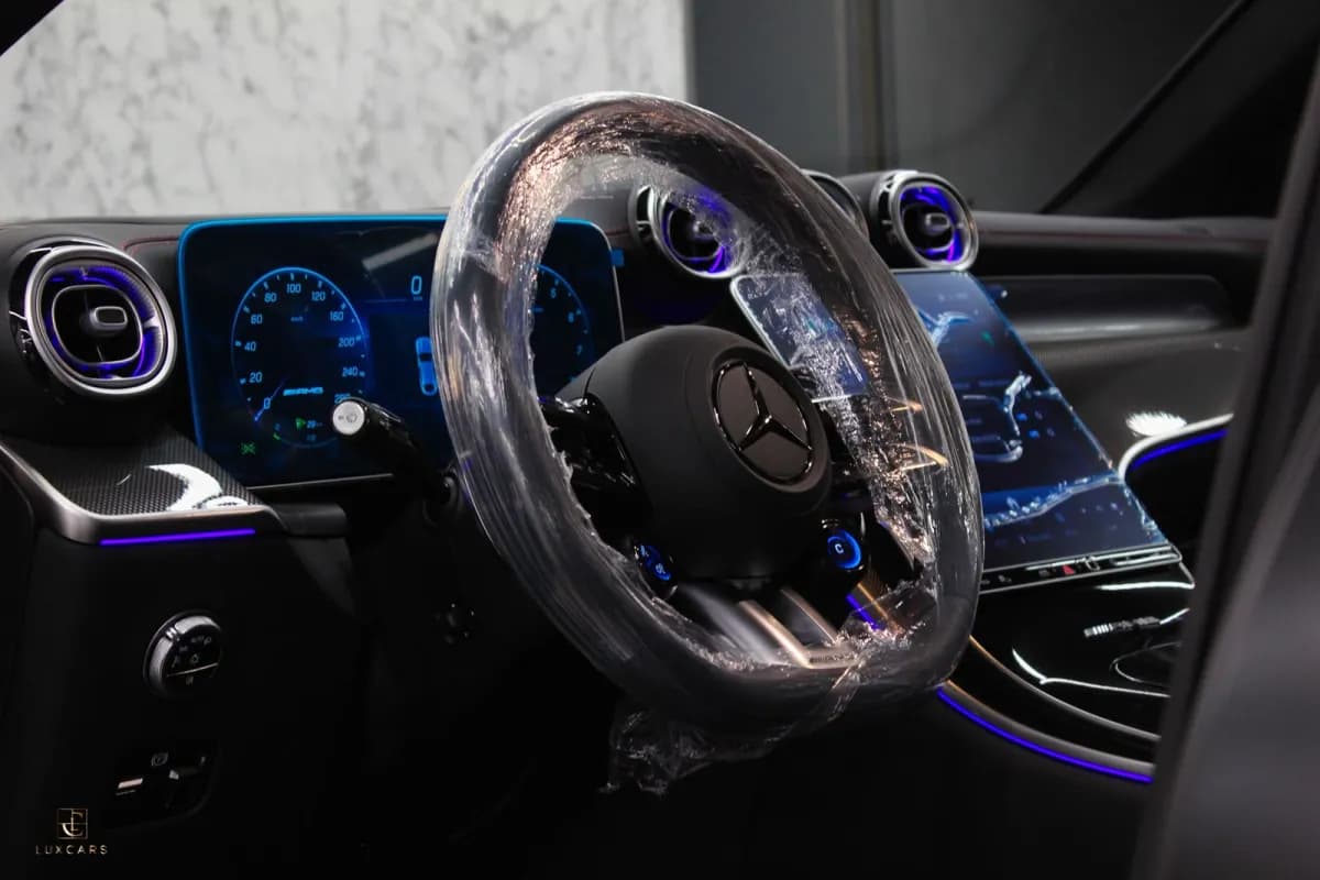 مرسيدس بنز GLC 43 2026 اي ام جي كوبيه رمادي أوتوماتيك — جديدة