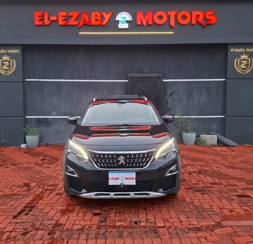 بيجو 3008 2019 جي تي أسود أوتوماتيك — مستعملة