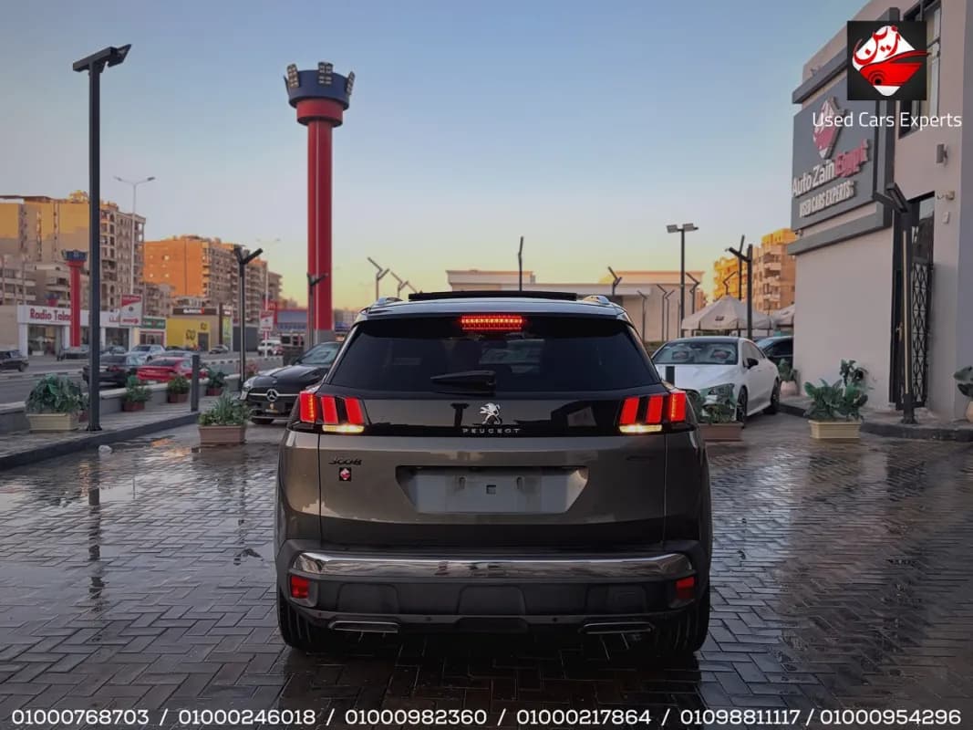 بيجو 3008 2019 اكتيف بلاس رمادي أوتوماتيك — مستعملة