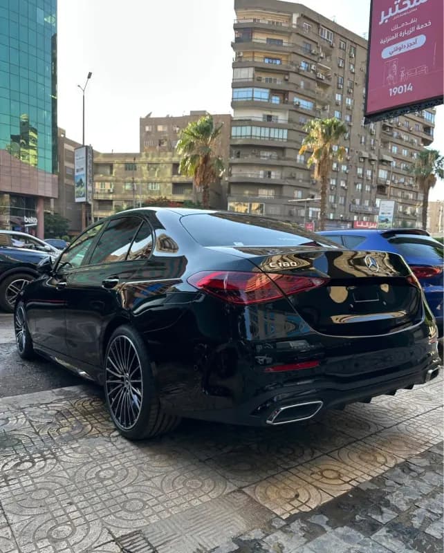 مرسيدس بنز C180 2026 ايه ام جي أسود أوتوماتيك — جديدة