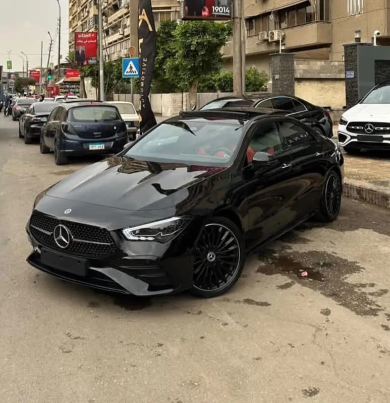 مرسيدس بنز CLA 200 2024 ايه ام جي أسود أوتوماتيك — مستعملة