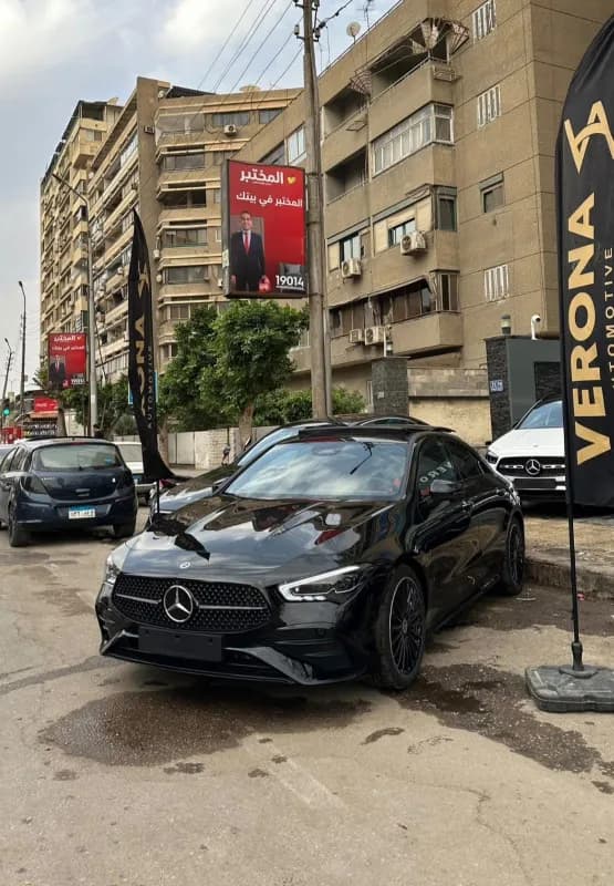 مرسيدس بنز CLA 200 2024 ايه ام جي أسود أوتوماتيك — مستعملة