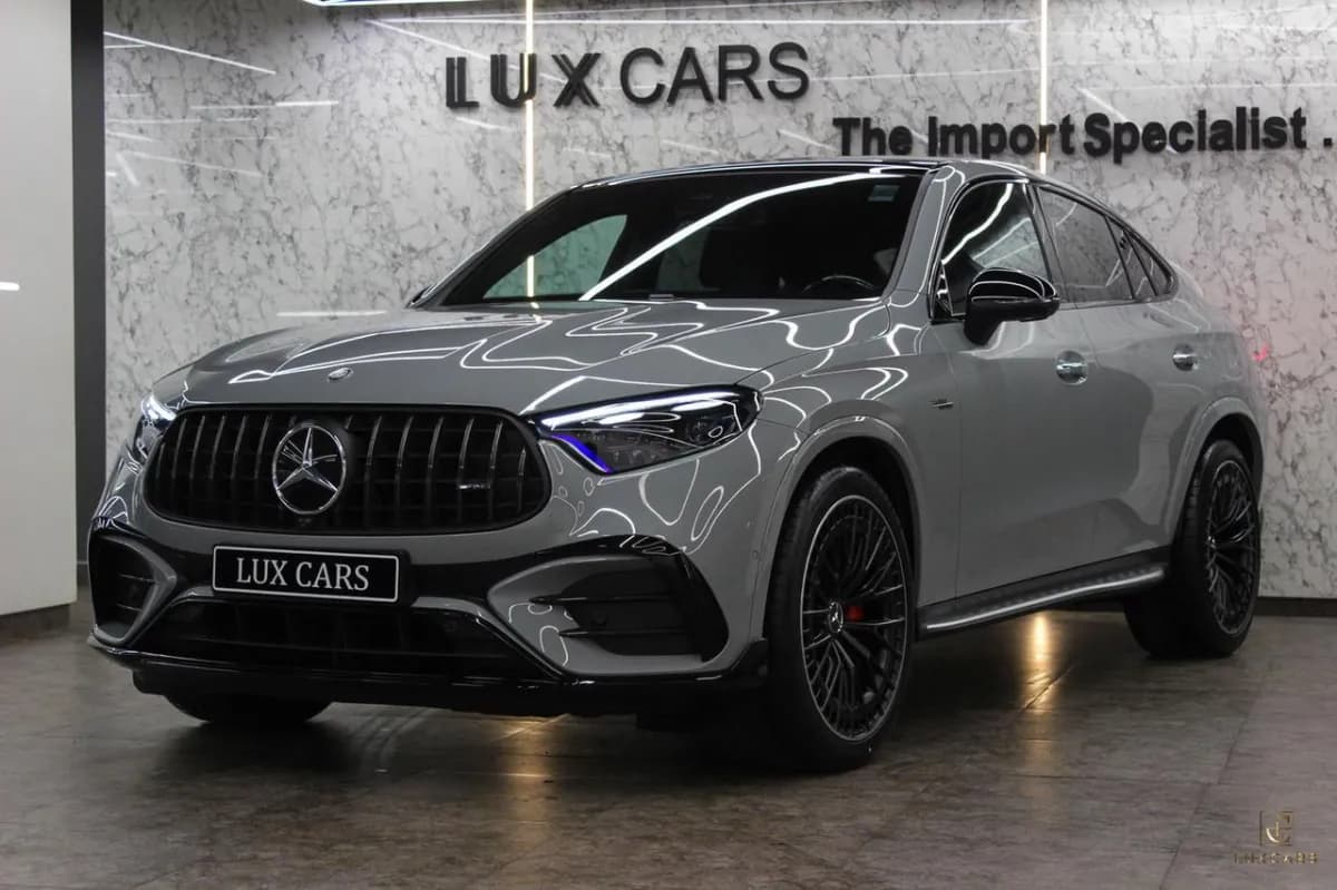 مرسيدس بنز GLC 43 2026 اي ام جي كوبيه رمادي ناردو أوتوماتيك — جديدة
