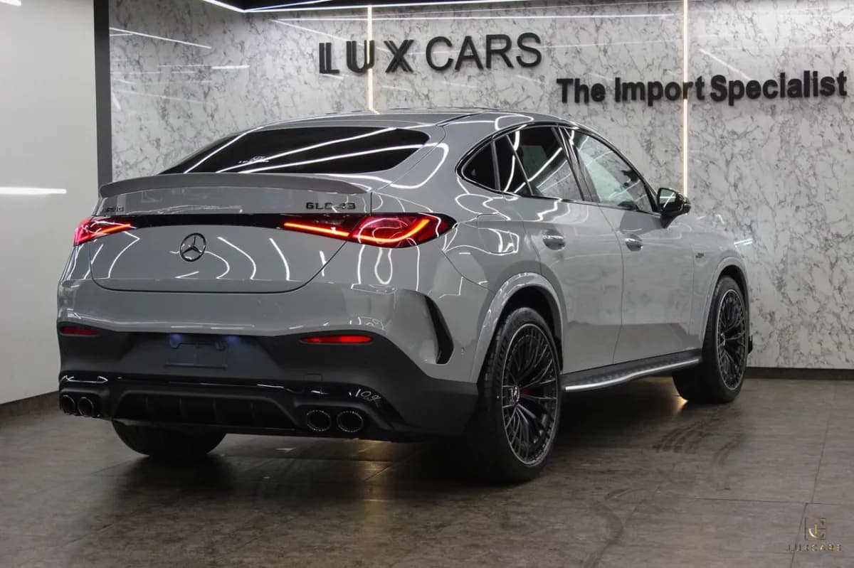 مرسيدس بنز GLC 43 2026 اي ام جي كوبيه رمادي ناردو أوتوماتيك — جديدة