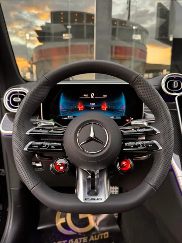 مرسيدس بنز GLC 43 2026 اي ام جي كوبيه أسود أوتوماتيك — جديدة