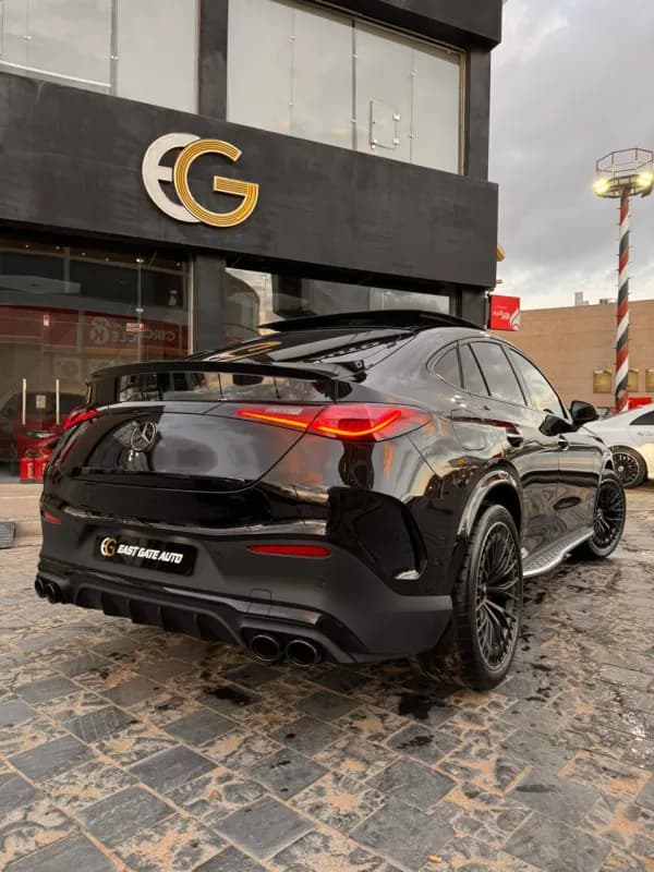 مرسيدس بنز GLC 43 2026 اي ام جي كوبيه أسود أوتوماتيك — جديدة