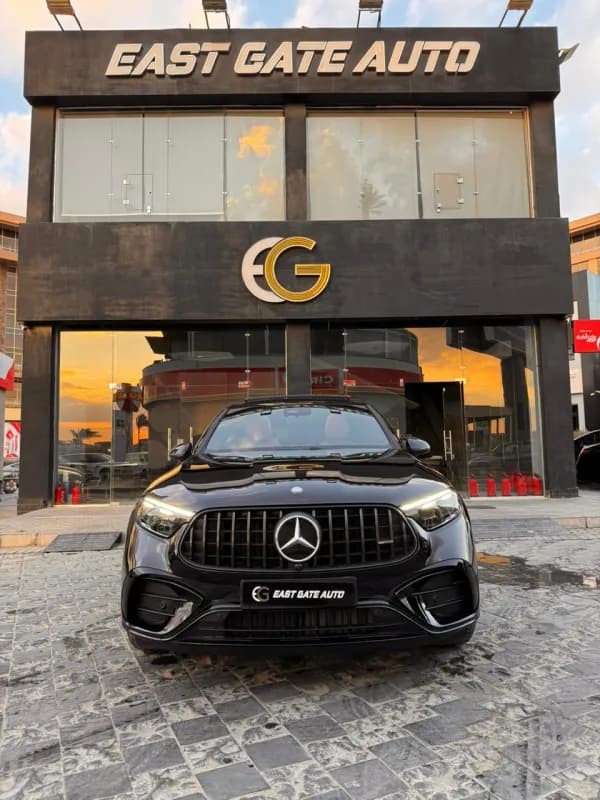 مرسيدس بنز GLC 43 2026 اي ام جي كوبيه أسود أوتوماتيك — جديدة