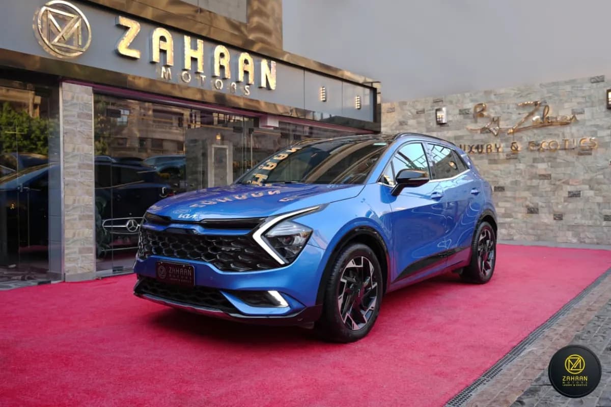 Kia Sportage 2025 GT-line Blue Automatic — Used