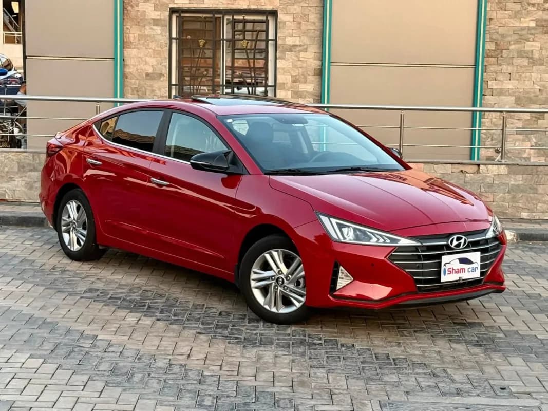 Hyundai Elantra AD 2026 Topline Red Automatic — Used