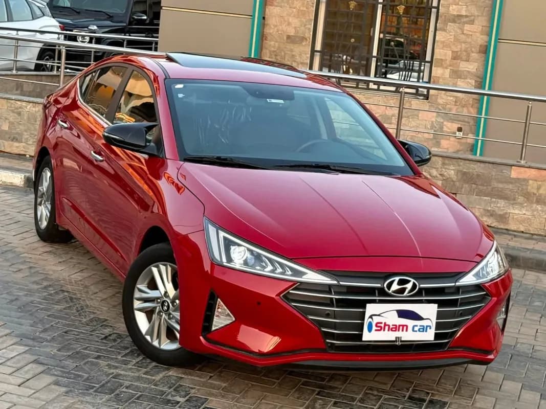Hyundai Elantra AD 2026 Topline Red Automatic — Used