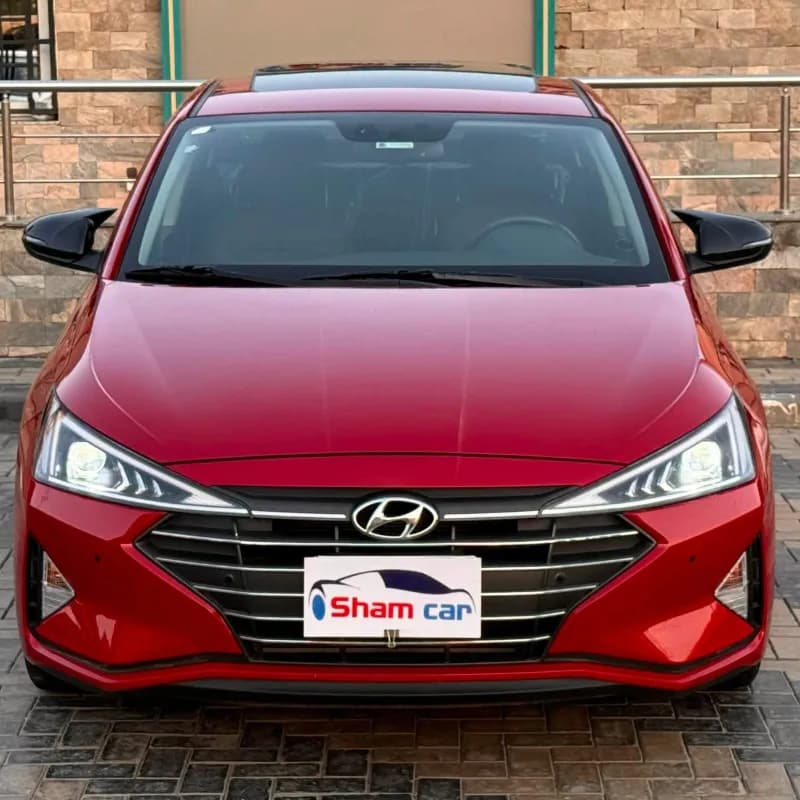 Hyundai Elantra AD 2026 Topline Red Automatic — Used