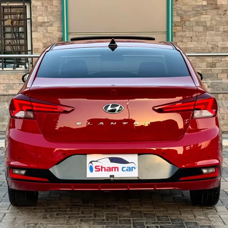 Hyundai Elantra AD 2026 Topline Red Automatic — Used