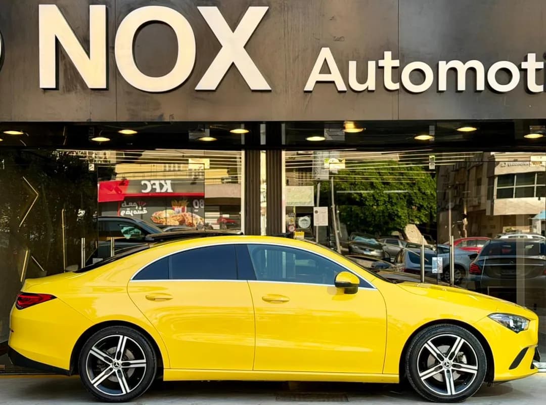 Mercedes-Benz CLA 200 2020 AMG Yellow Automatic — Used