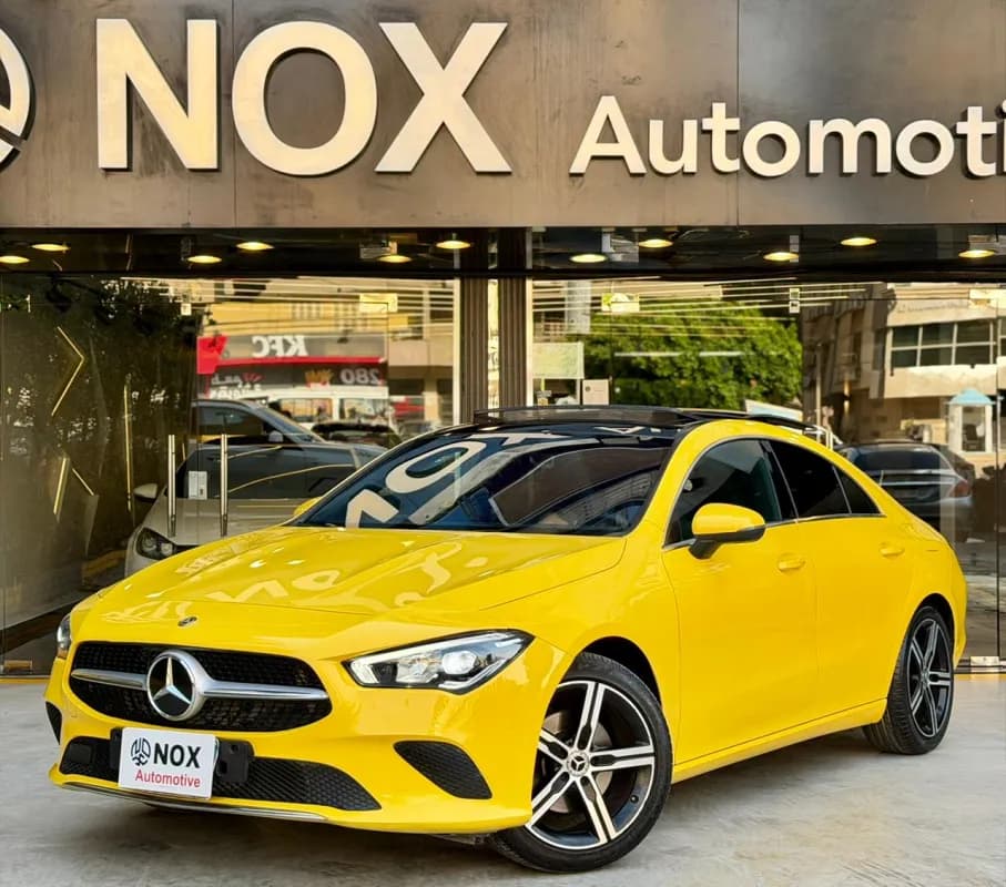 Mercedes-Benz CLA 200 2020 AMG Yellow Automatic — Used